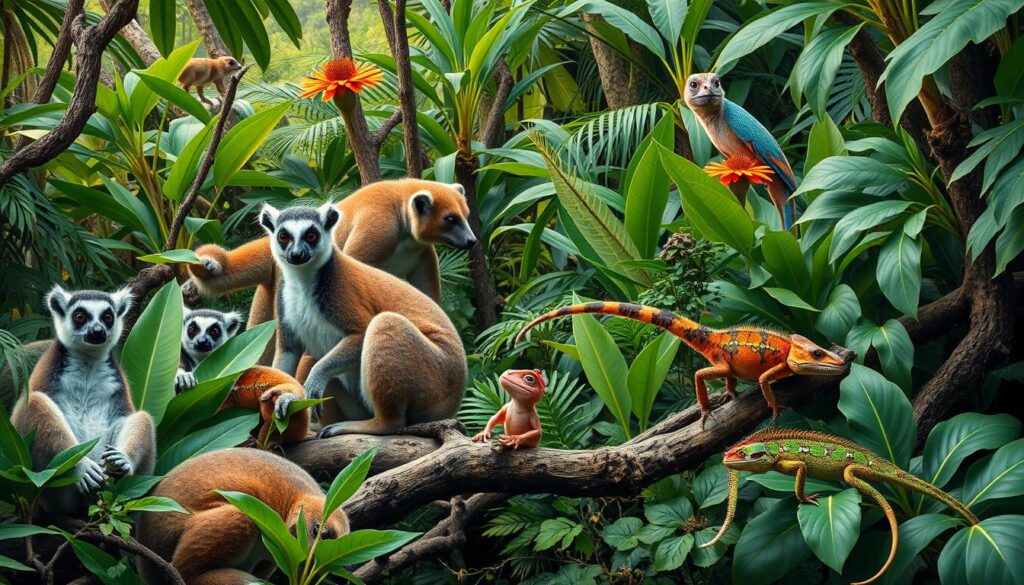 Bedrohte Tierarten Madagaskars