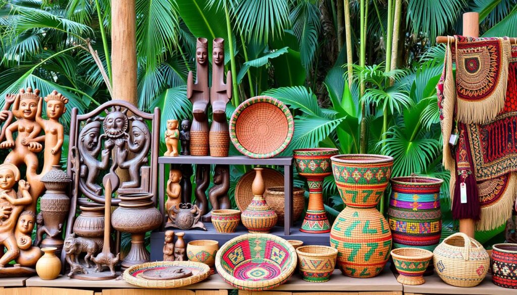 Madagassische Handwerkskunst Souvenirs