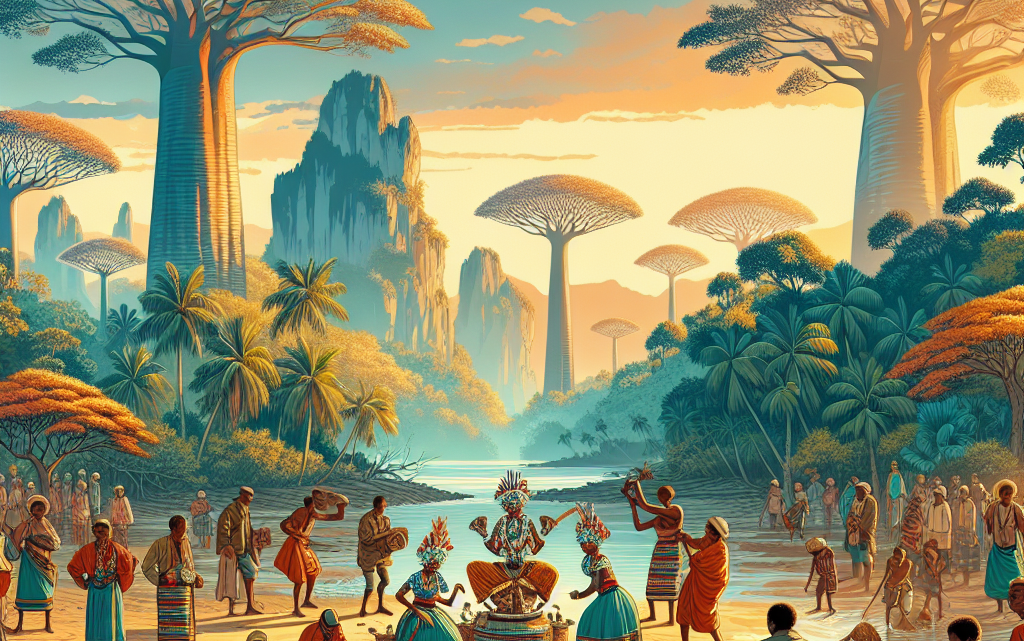 Begegnung mit den Einheimischen der Antandroy-Volksgruppe