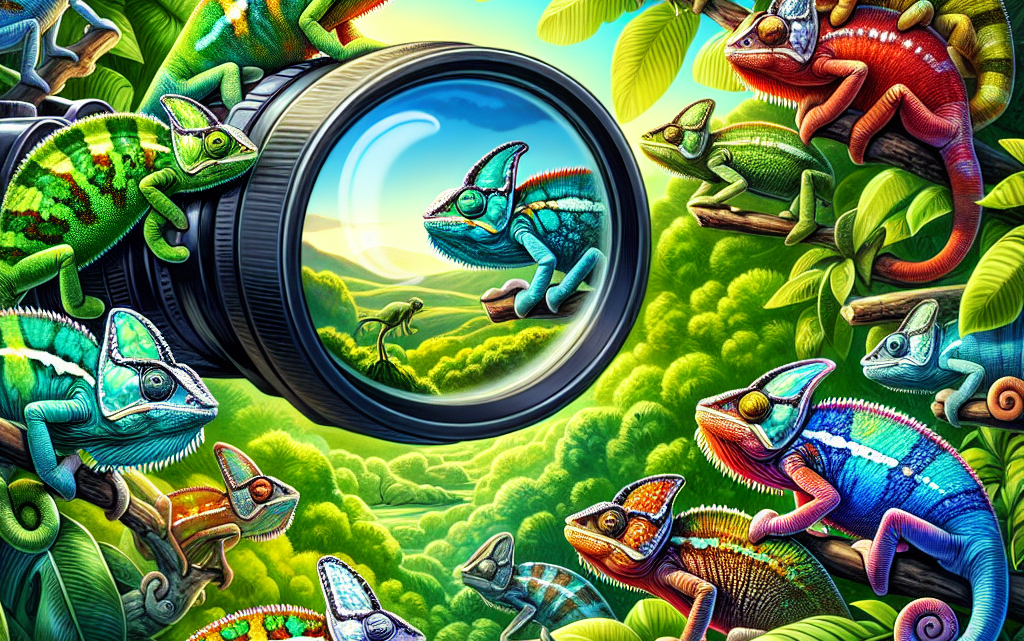 Beobachtung der farbenfrohen Chamäleons in Ranomafana