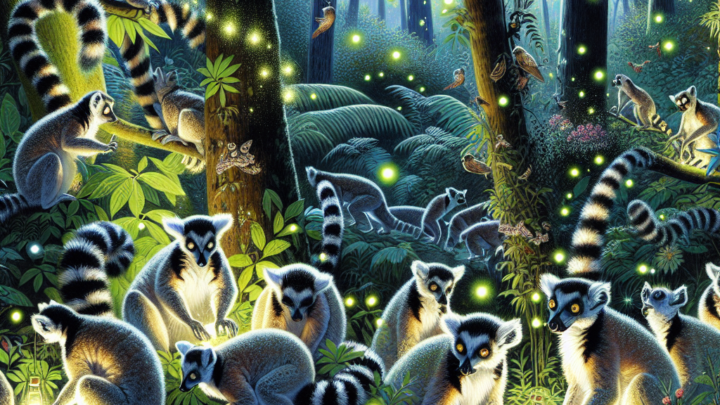 Beobachtung der nachtaktiven Lemuren im Vakona-Reservat