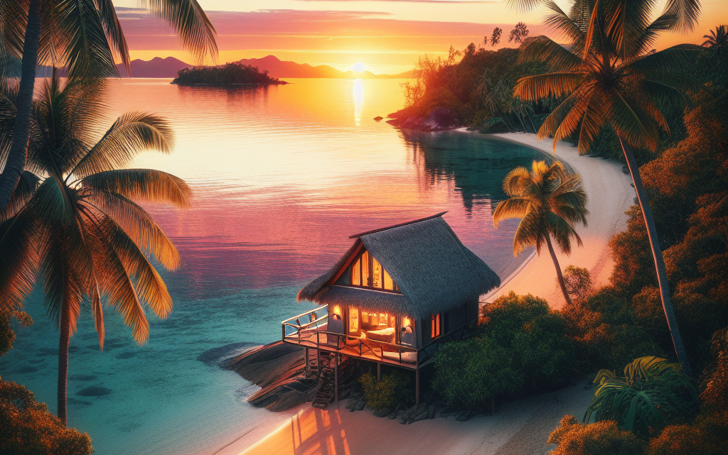 Übernachtung in einem Strandbungalow auf Nosy Sakatia