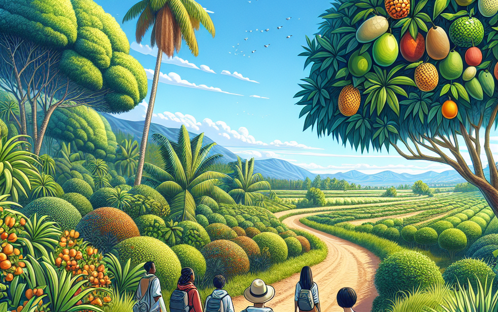 Besichtigung der tropischen Obstplantagen in Manakara