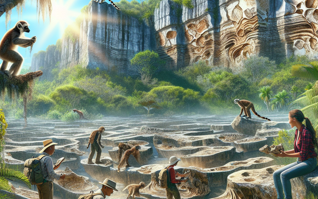 Besuch der Fossilienfelder von Mahajanga