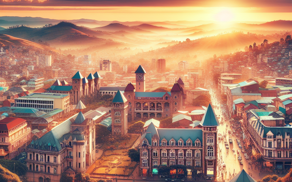 Besuch der historischen Kolonialgebäude in Antananarivo