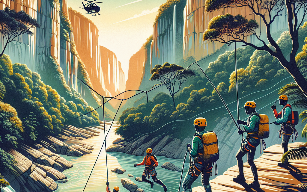 Canyoning in den Schluchten von Isalo