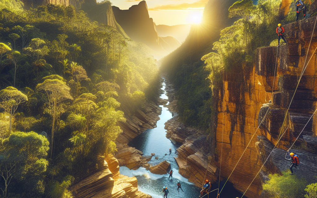 Canyoning-Touren in den Schluchten von Ambalavao