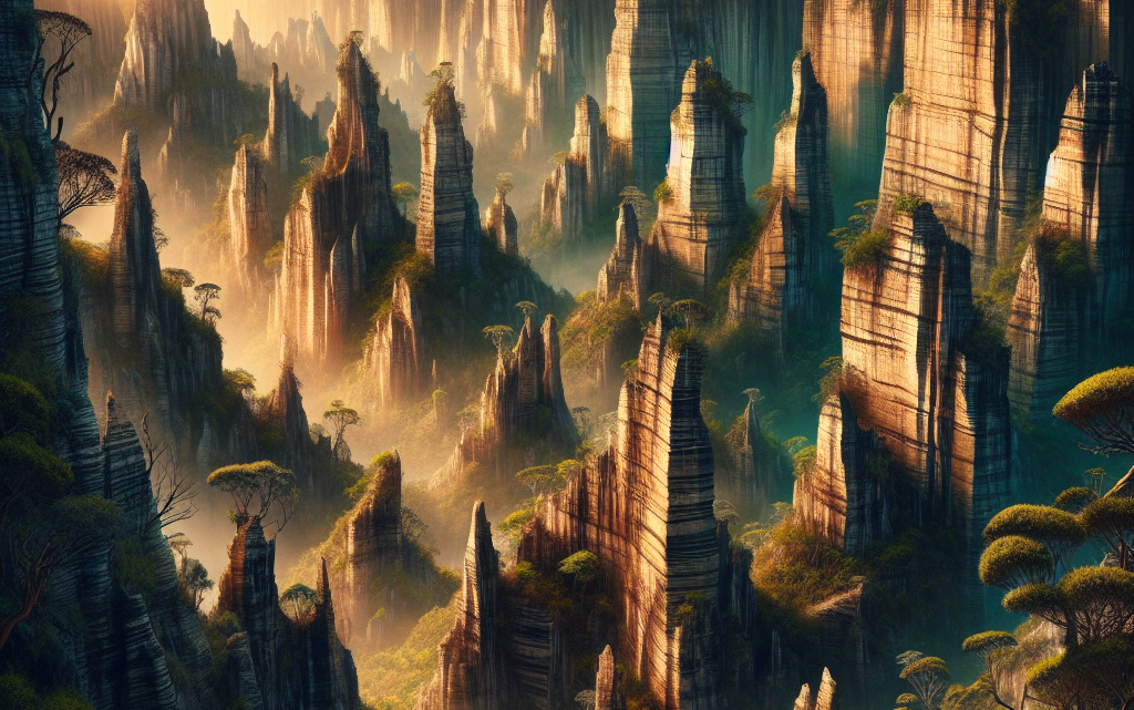 Erkundung der surrealen Landschaft des Makay-Massivs