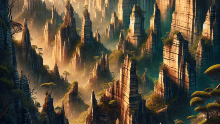 Erkundung der surrealen Landschaft des Makay-Massivs