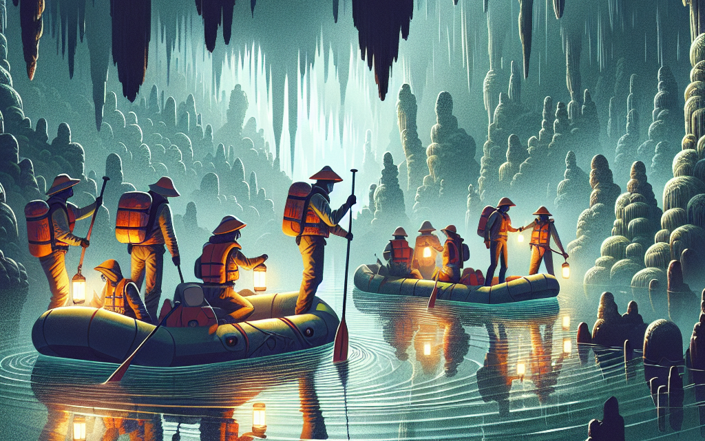 Erkundung der unterirdischen Flusshöhlen von Anjohibe