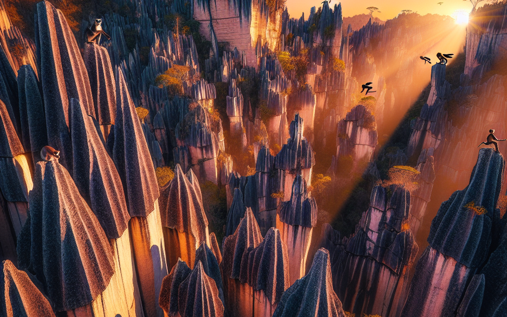 Fototour zu den surrealen Felsformationen der Tsingy