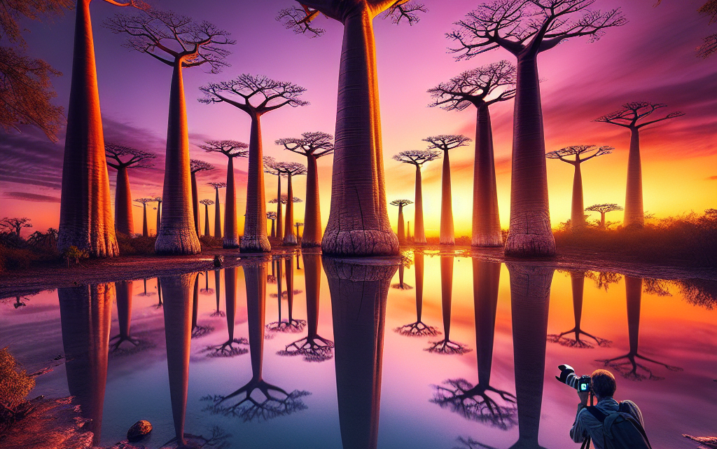 Fototour zur Baobab-Allee bei Dämmerung