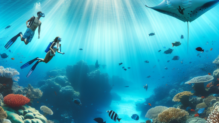 Schnorcheln mit Mantas an den Riffen von Nosy Sakatia