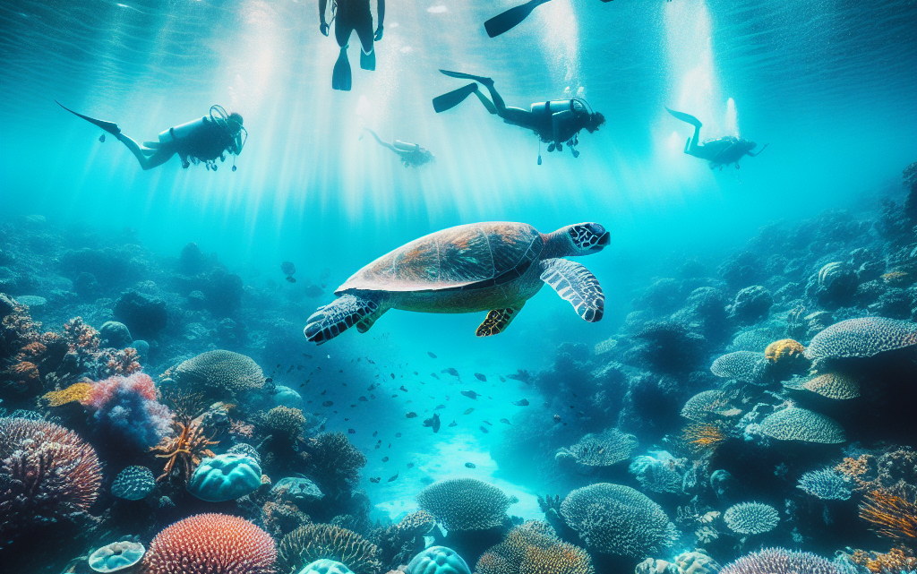 Schnorcheln mit Meeresschildkröten in Nosy Be