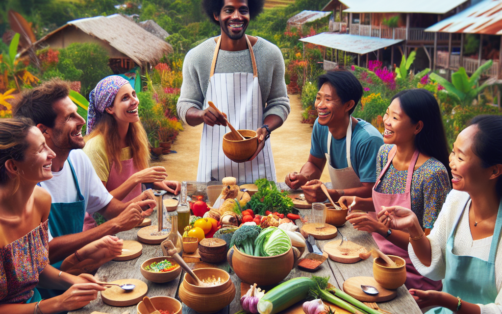 Teilnahme an Kochkursen für madagassische Gerichte