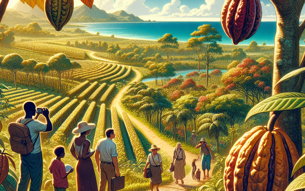 Tour durch die Kakaoplantagen von Andzavibe