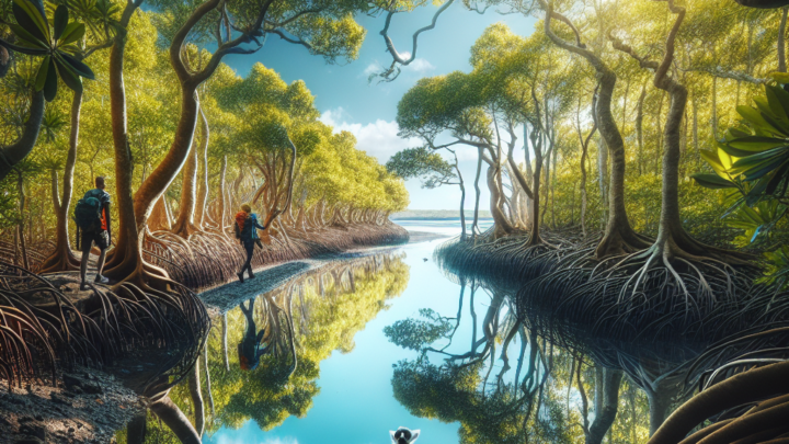 Wanderung entlang der Mangrovenwälder bei Belo-sur-Tsiribihina