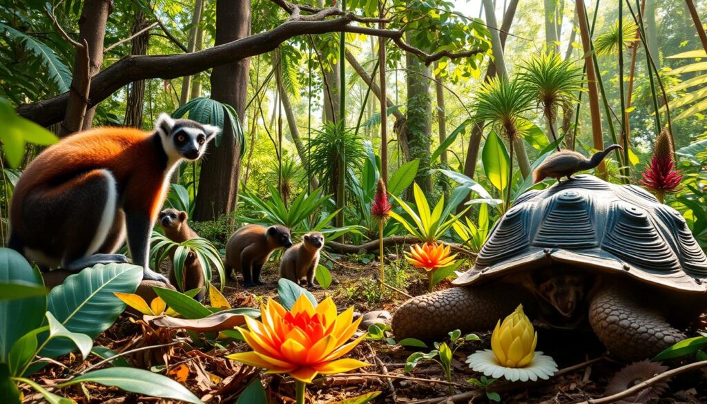 Bedrohte Tierarten Madagaskars