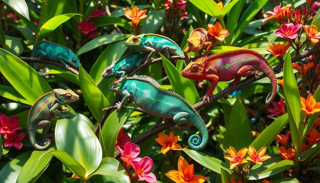 Chamäleons auf Madagaskar