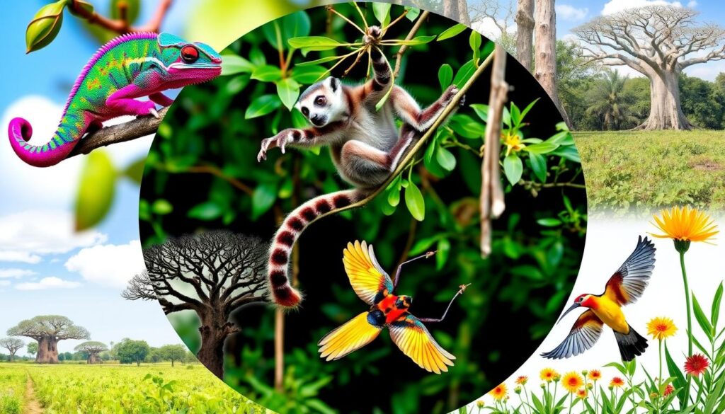 Endemische Tiere Madagaskars