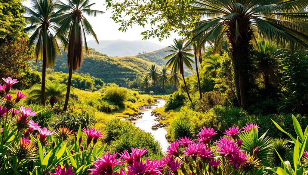 Flora und Fauna im Park