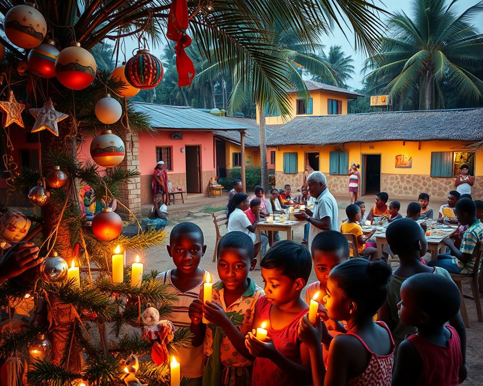 Weihnachtsfeste für Kinder Madagaskar