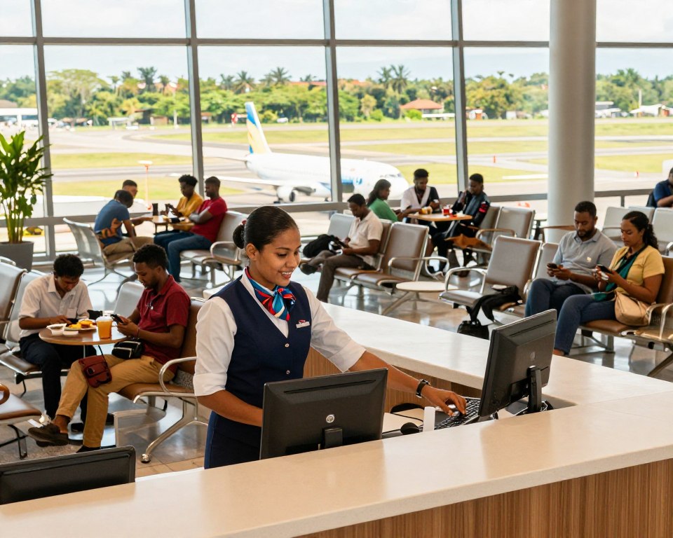 Flughafeneinrichtungen in Madagaskar